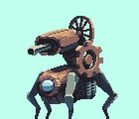 Стимпанк пиксель