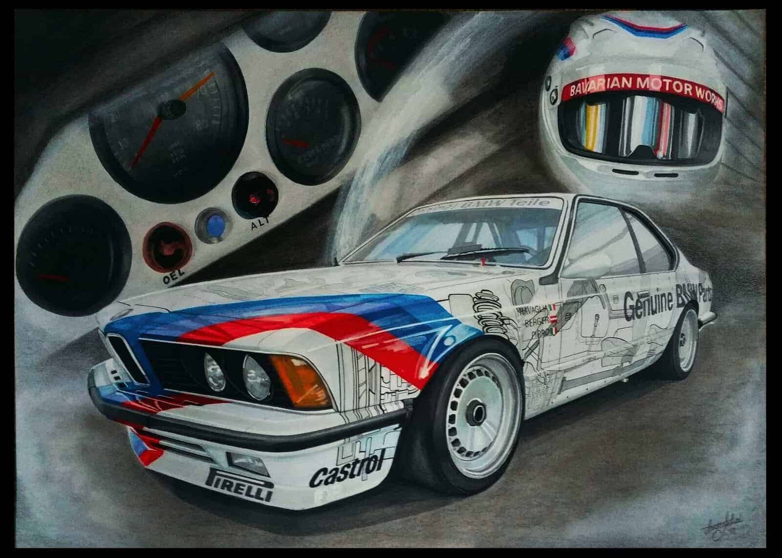 BMW m6 Art