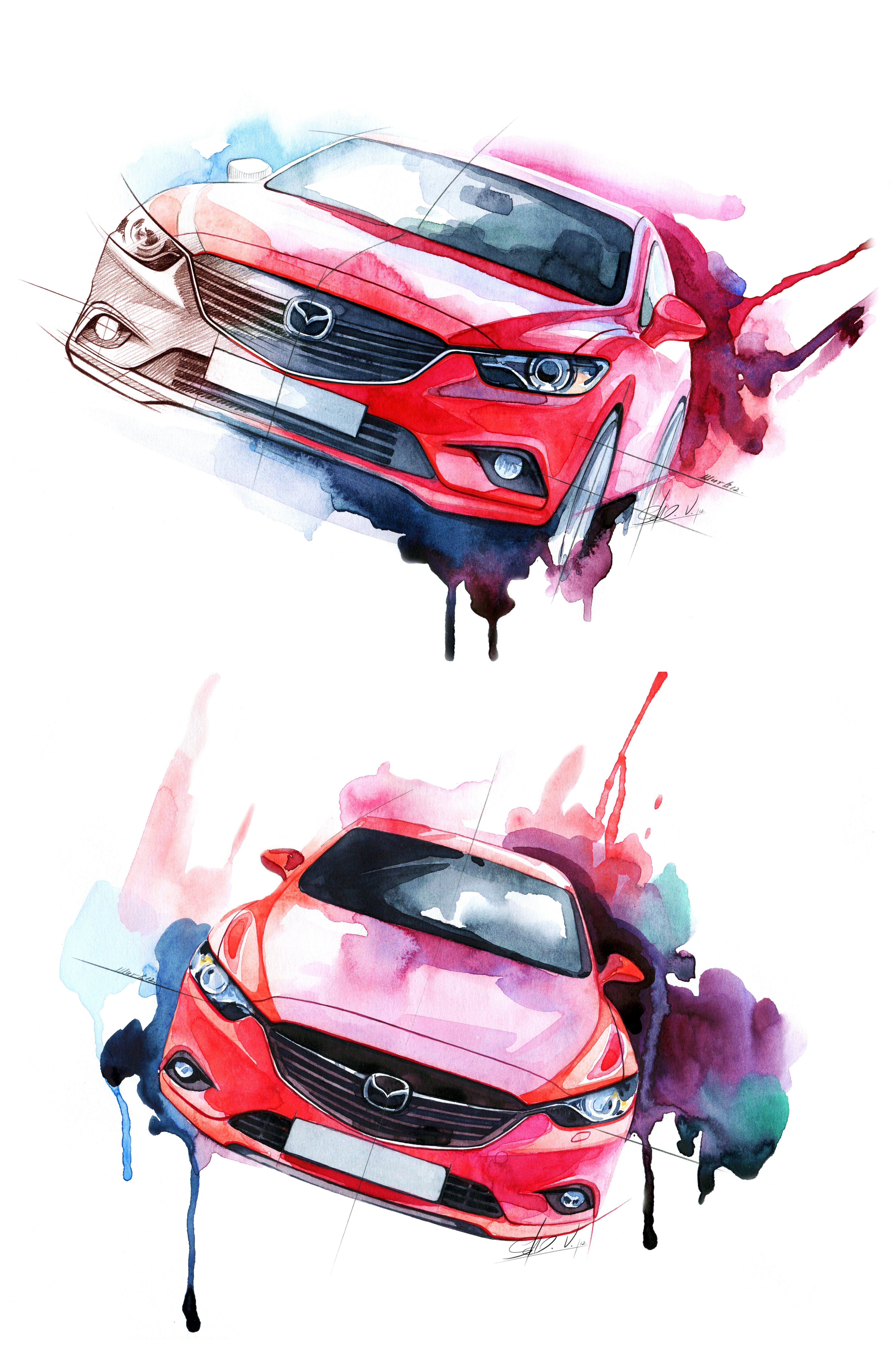 Mazda арт