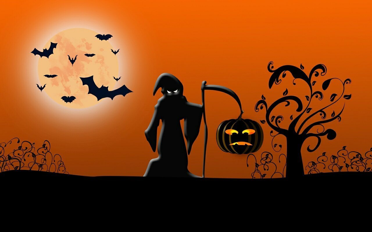 Красивые рисунки на тему хэллоуина