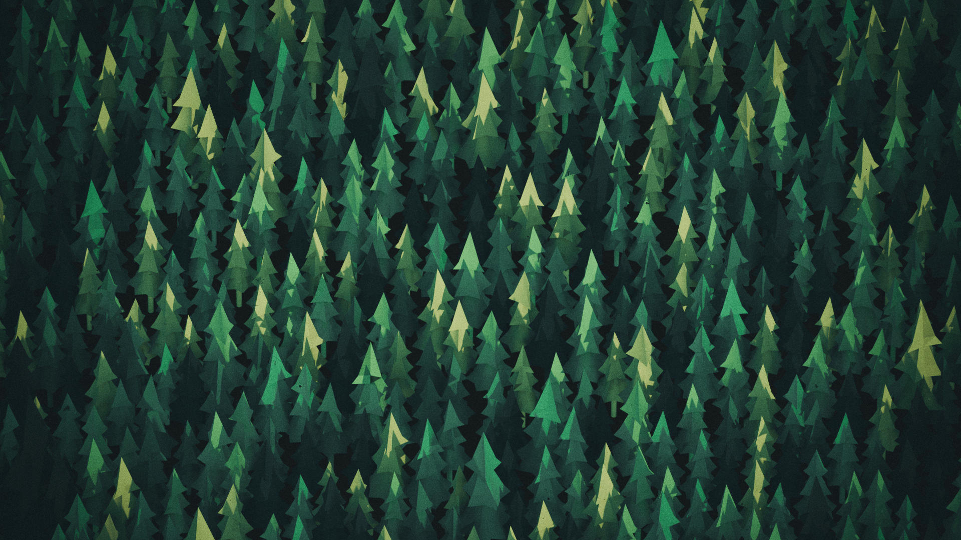 Лес абстракция