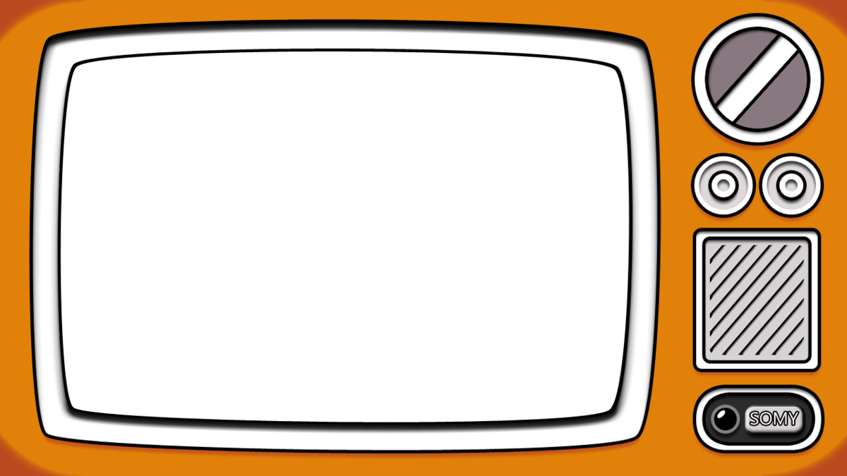 Телевизор мультяшный. Рамка телевизора. Рамка старого телевизора. Телевизор на прозрачном фоне.