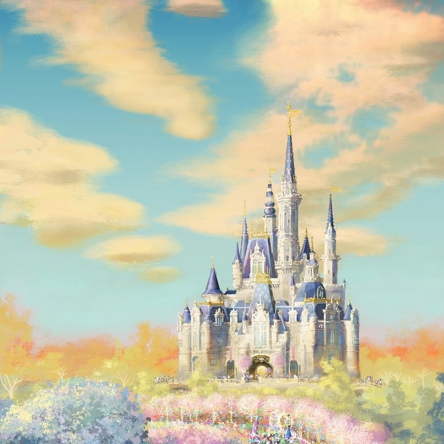 Замок Princess замок Disney