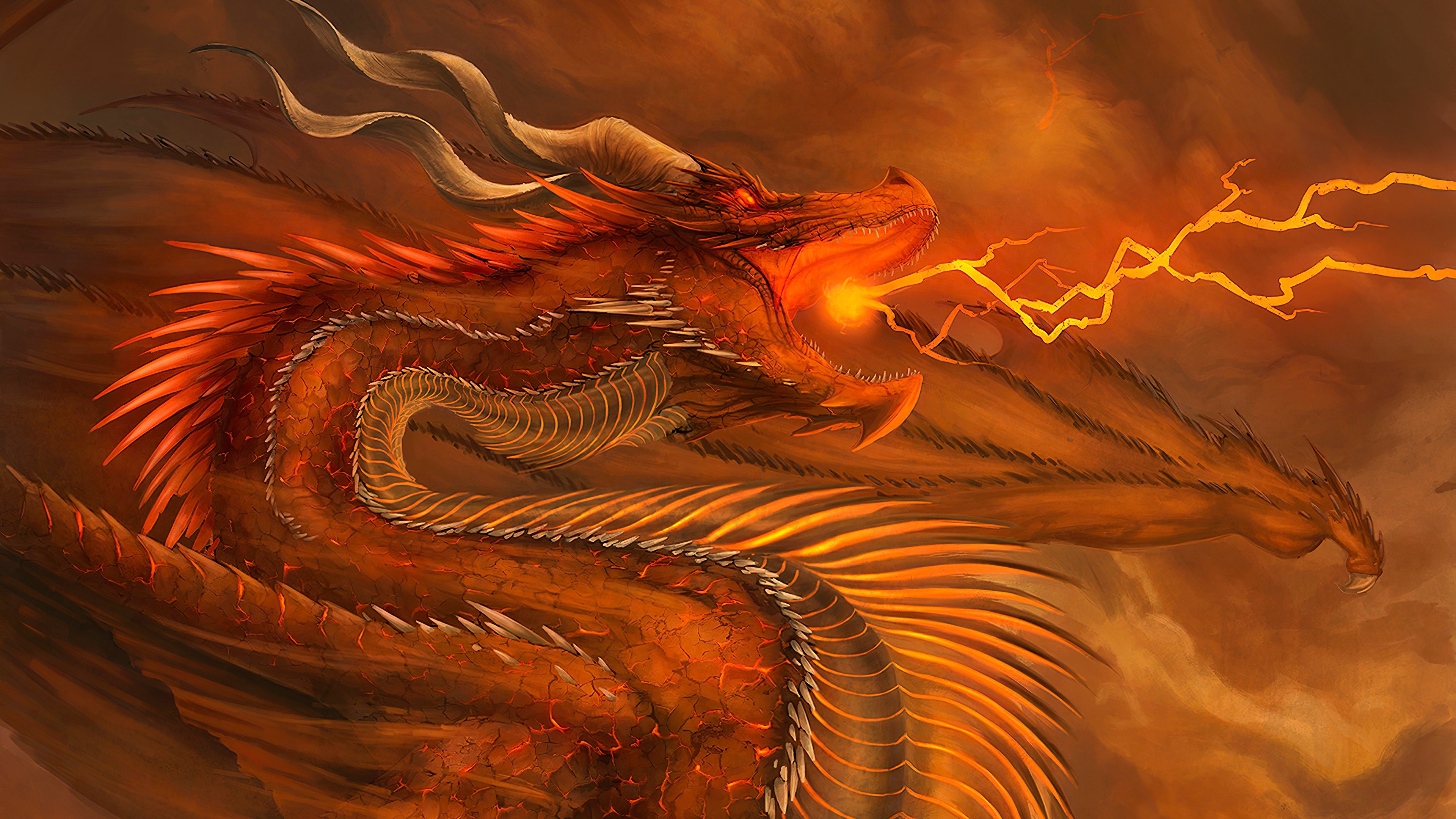 Картинка дракон обои. Огненный дракон Гондолина. ВЕРМИТОР дракон. Дракон Огняник. Урракс дракон.