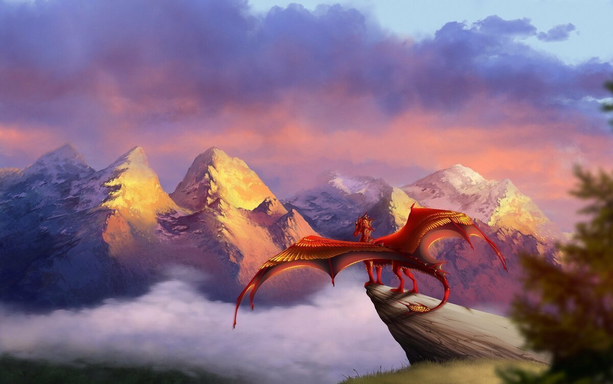 Дракон хонкай стар. Дракон в горах. Дракон Орлангур. Золотой дракон Геншин. Огненный дракон Гондолина.