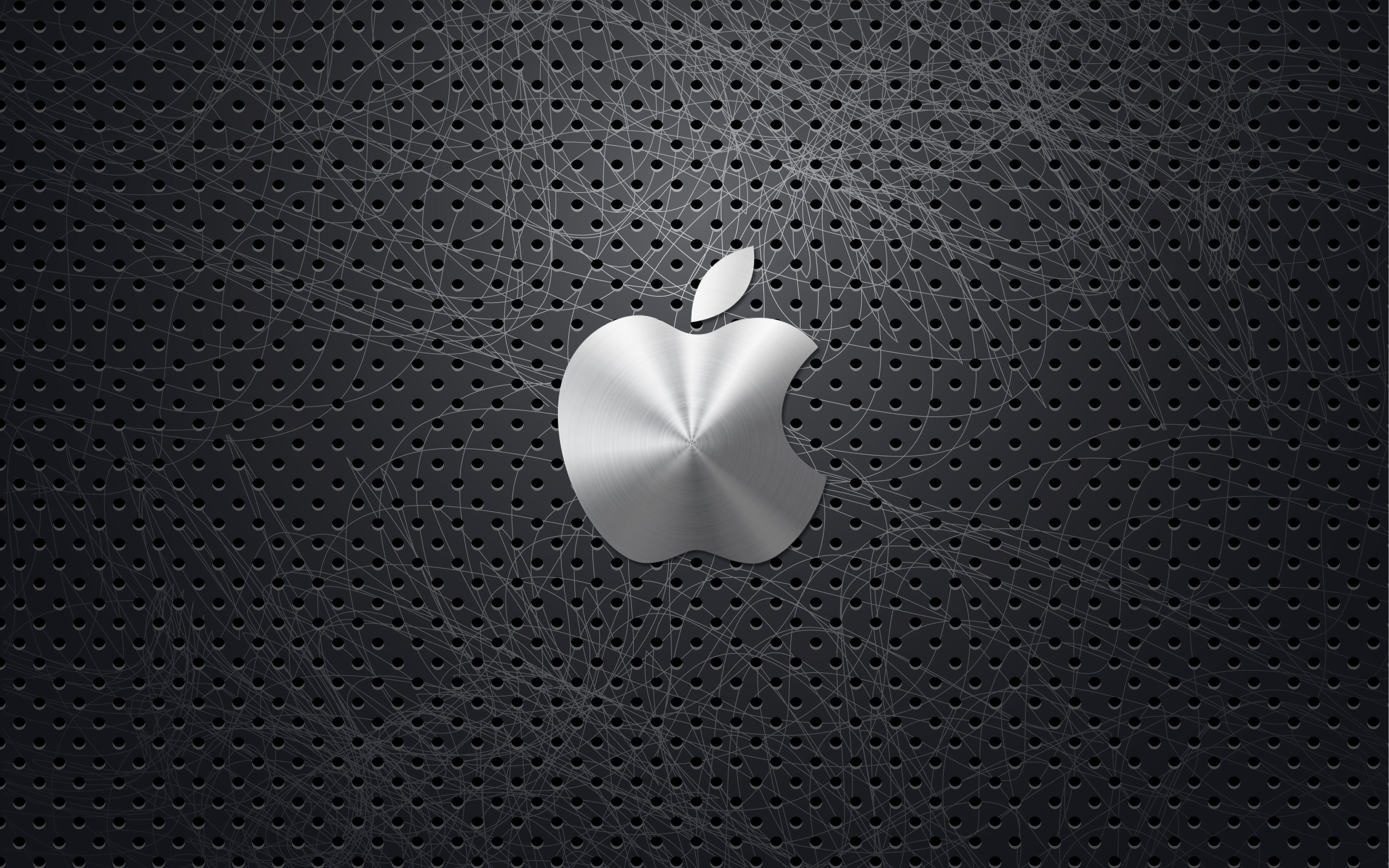 Лого эпл 4к черное