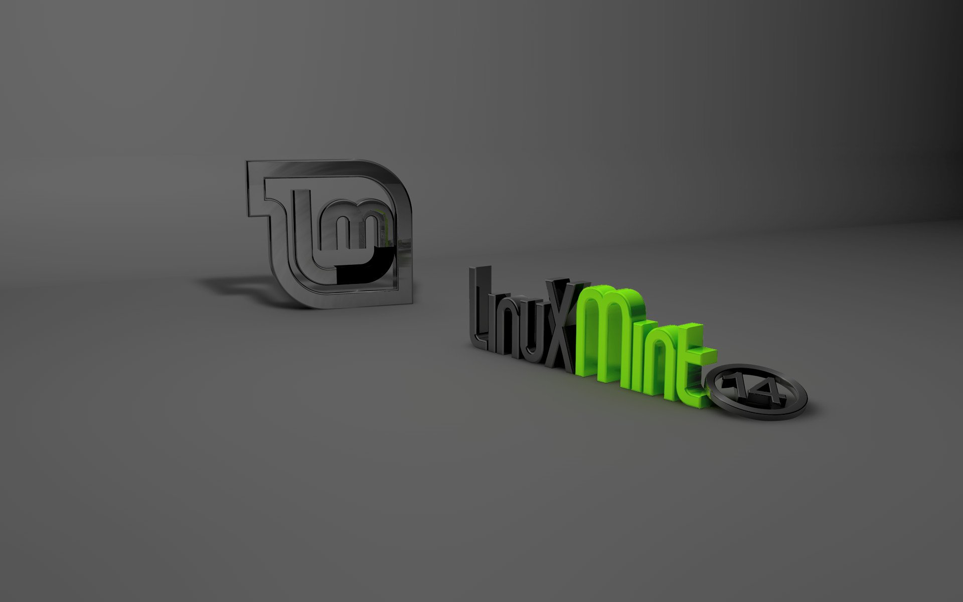 Заставка на рабочий стол Linux Mint