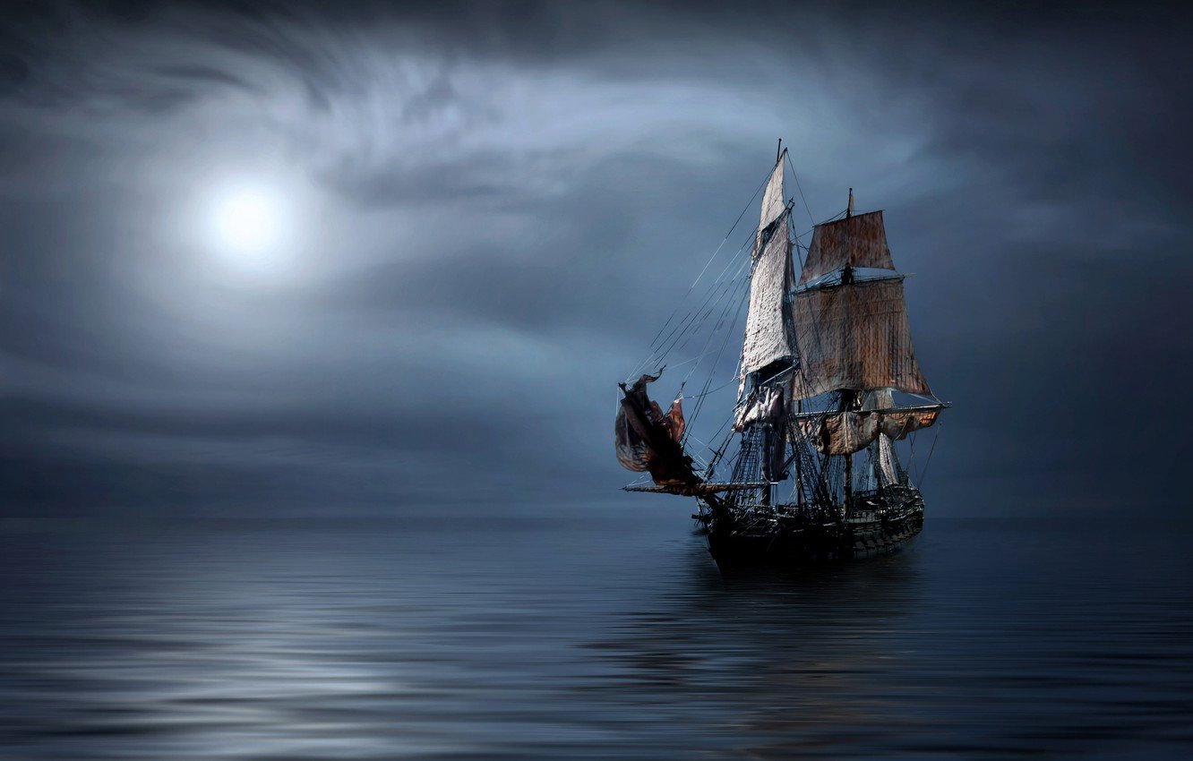 Пираты Карибского моря корабль Джонка