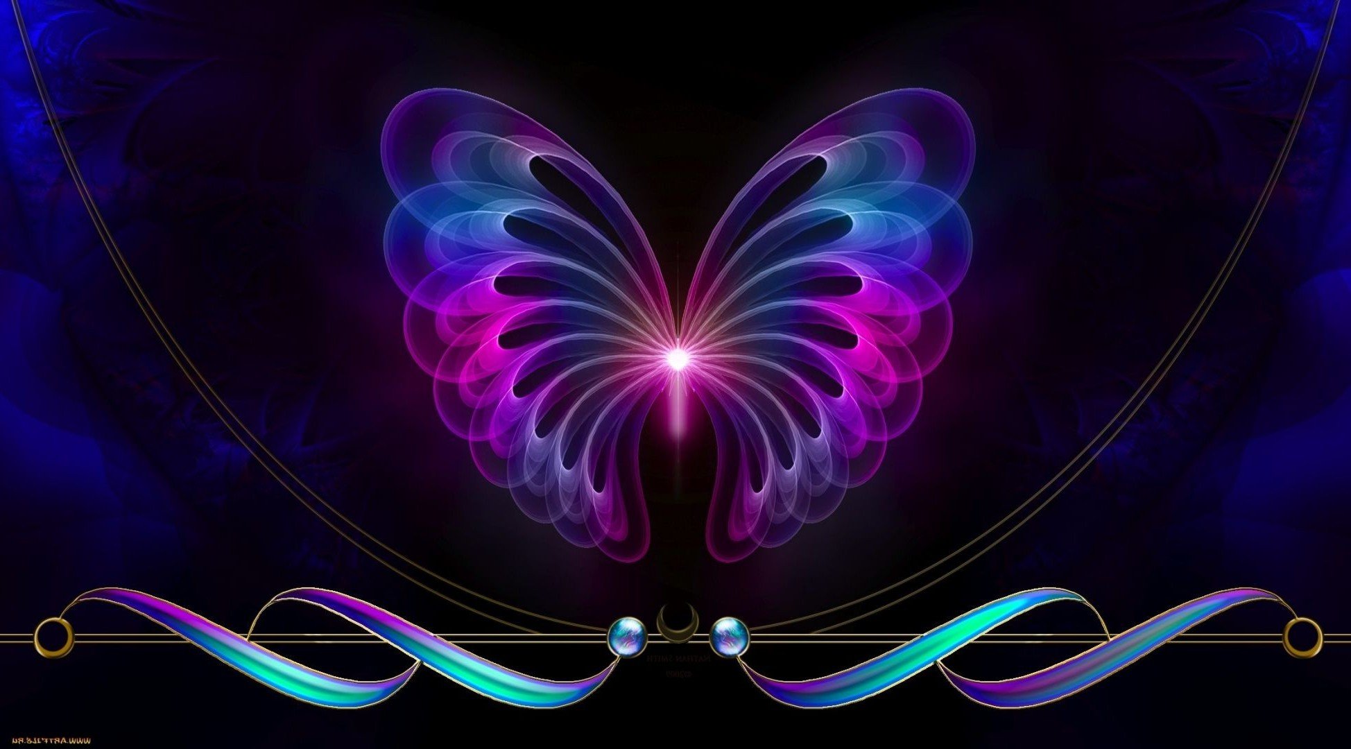 Фрактальная Графика бабочка