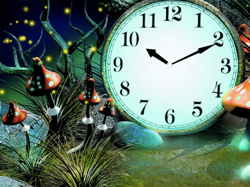 Обои 1 час. Часы новогодние. Сказочные часы. Сказочные новогодние часы. Волшебные новогодние часы.