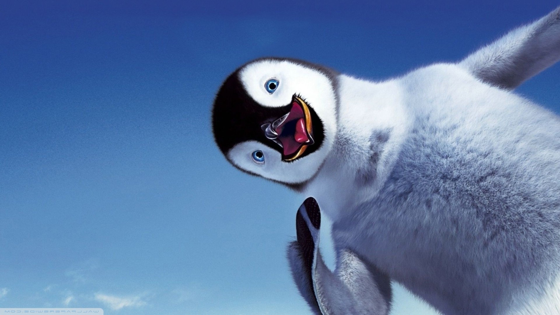 Пингвин смеется