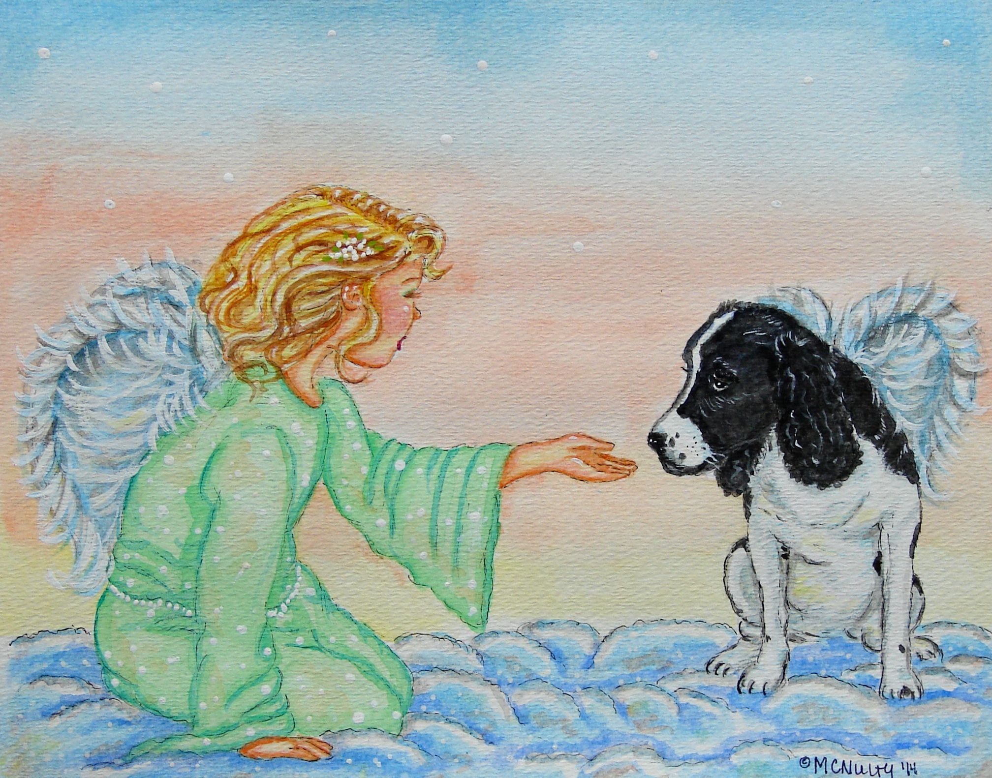 Куда уходят души собак. Собака иллюстрация. Собака ангел. Щенок иллюстрация. Девочка с собакой рисунок.
