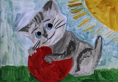 Домашние питомцы рисунок на конкурс