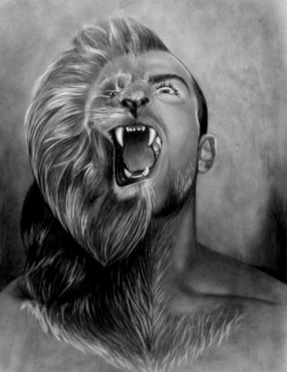 Лев наполовину человек
