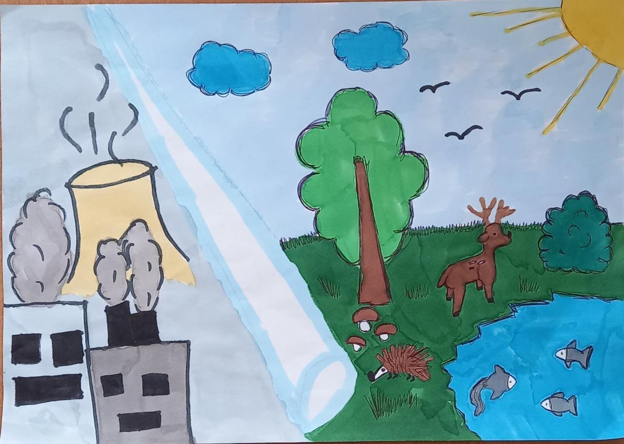 Рисунок на экологическую тему 5 класс