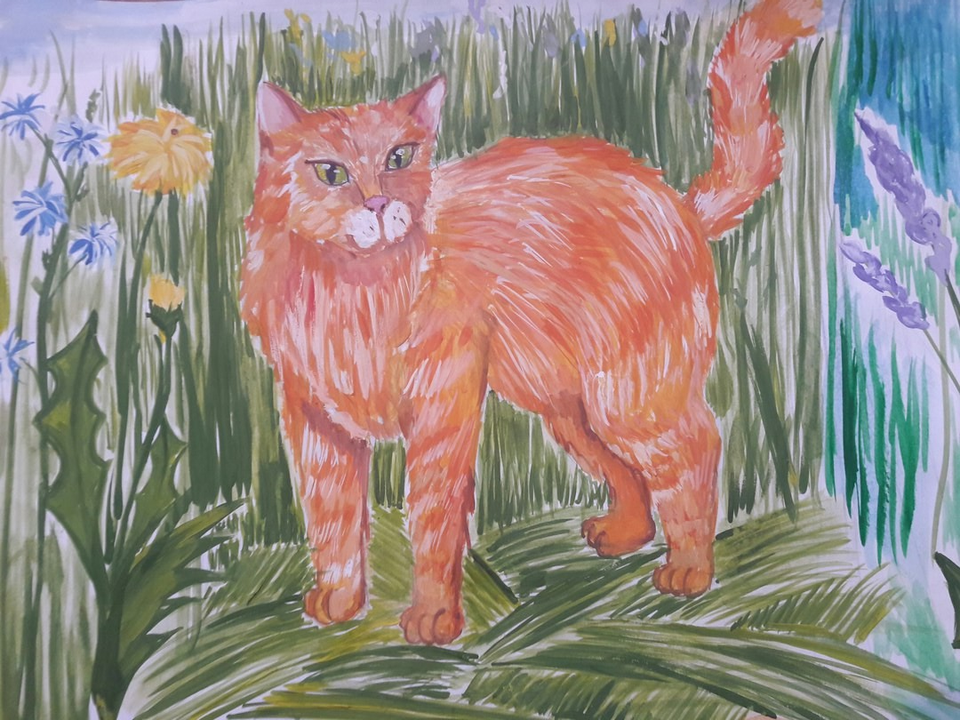 Детские рисунки. Рисунок животного. Кошка рисунок. Детские рисунки животных. Рисовать любимое животное
