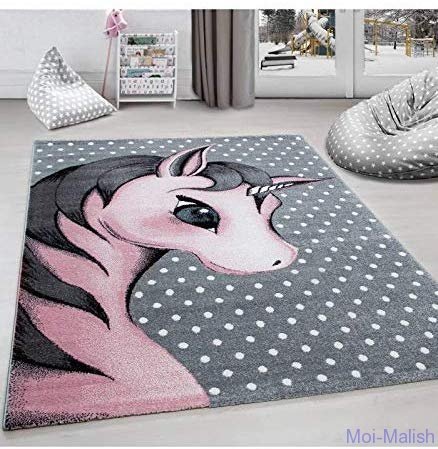 Коврик с единорогом в детскую
