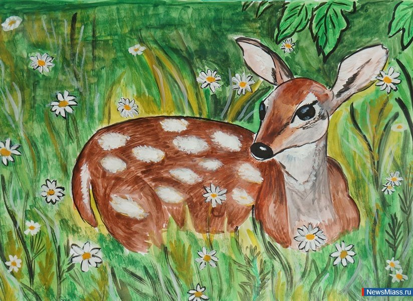 Животное рисунок 7 класс. Рисунок на тему животные. Детские рисунки животных. Рисование животные в лесу. Красота зверей рисунок.