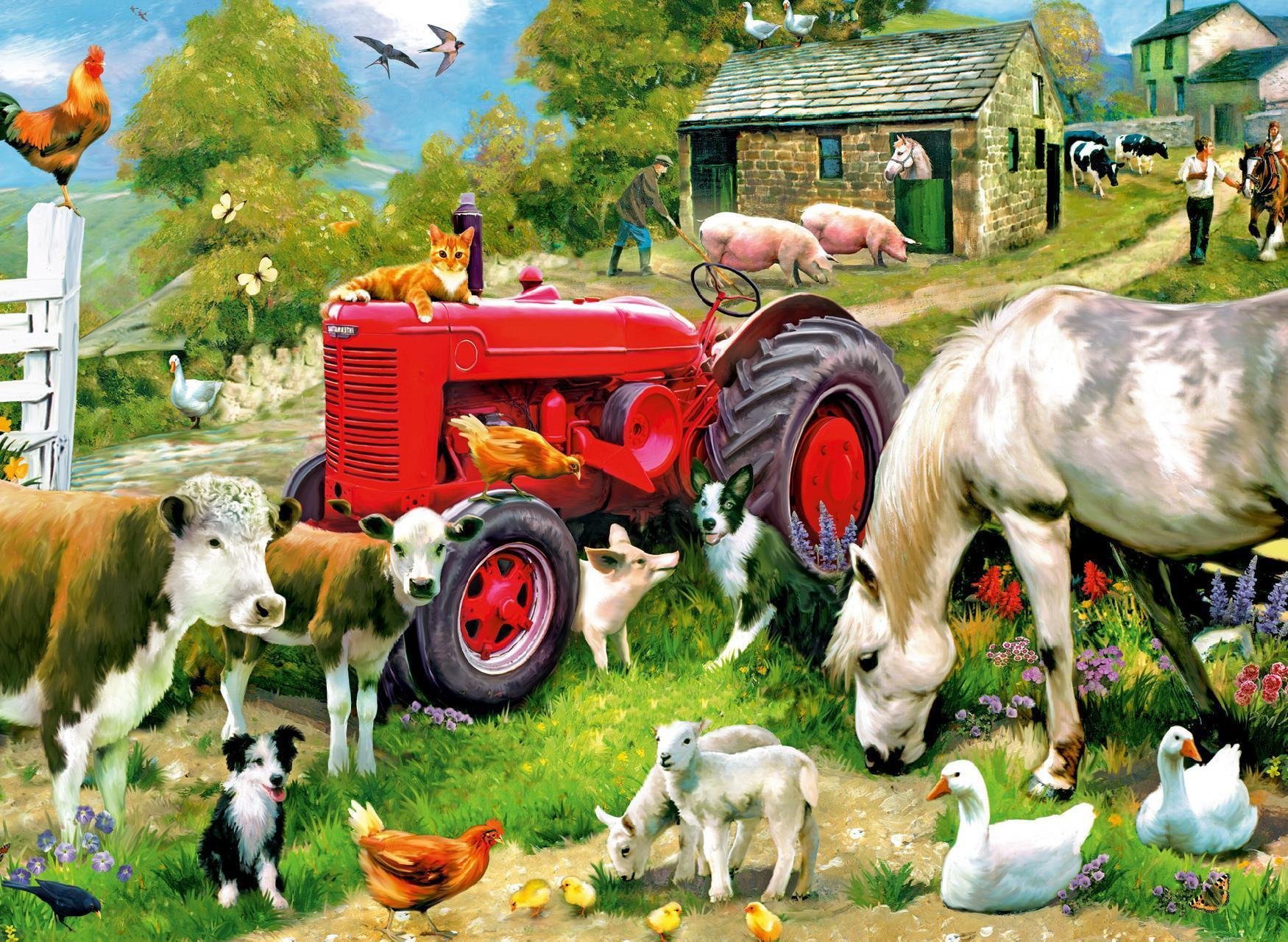 Домашние сельскохозяйственные животные