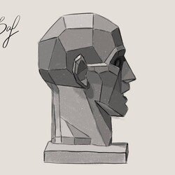 Геометрик арт Энимал лиса