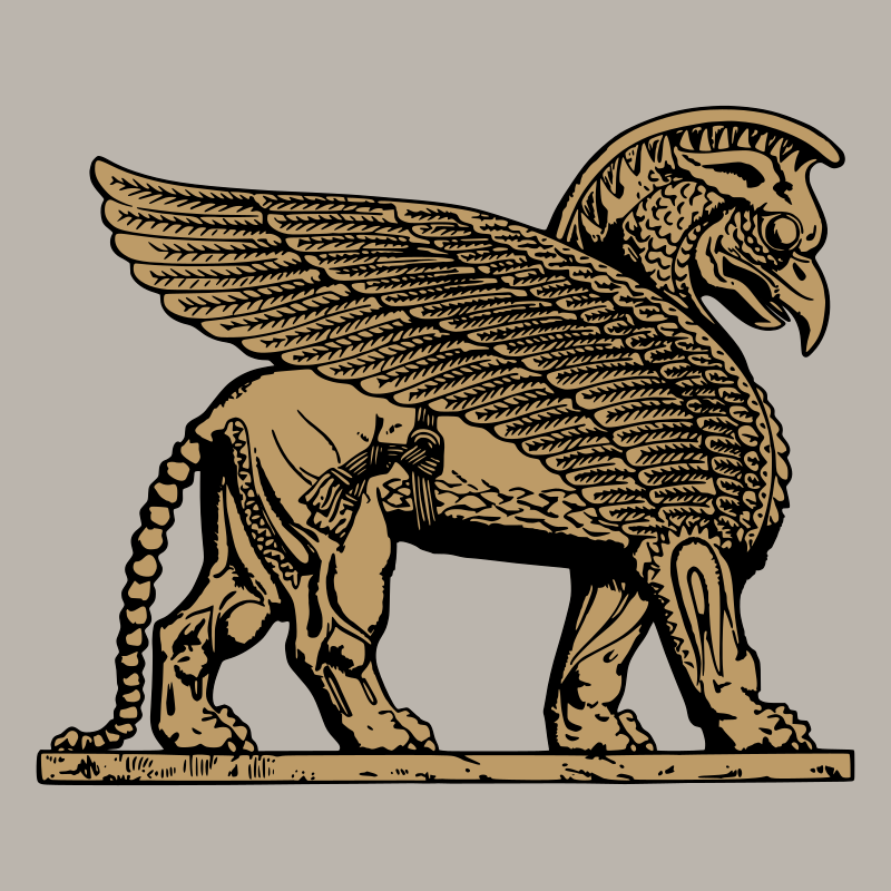 Лев с орлиной головой. Крылатый Лев Ассирия. Шеду Ассирия Лев. Крылатые быки Ассирии. Ассирийский крылатый бык.