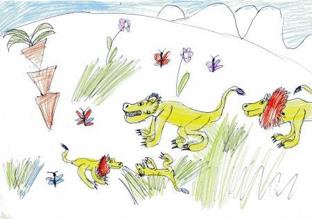 Рисунок семьи животных методика