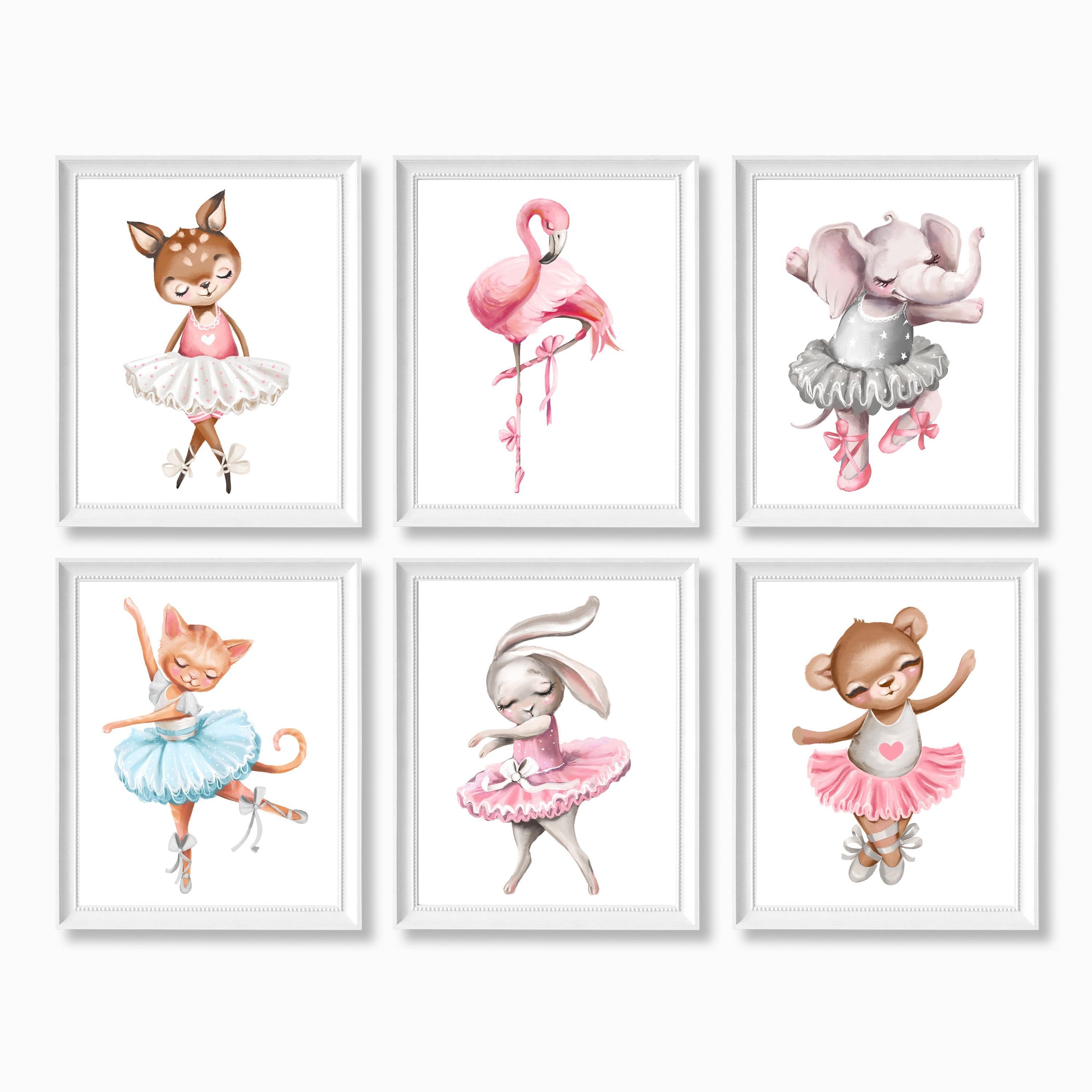 Животные балерины рисунки