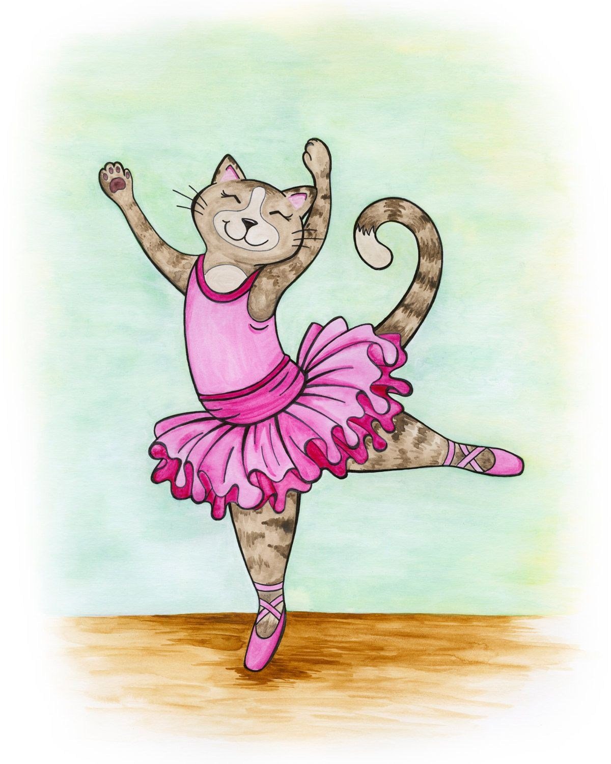 Кошка танцовщица