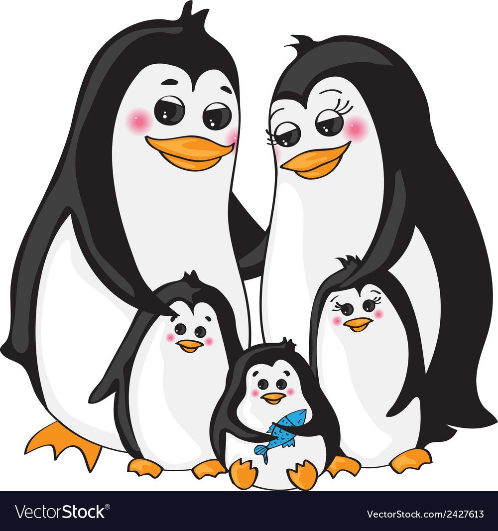 Пингвины моей мамы 5. Пингвины мультяшные. Семья пингвинов. Семья пингвинов рисунок. Пингвин для детей.
