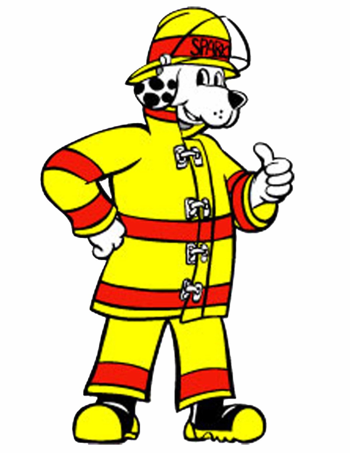 Сказочный герой пожарный