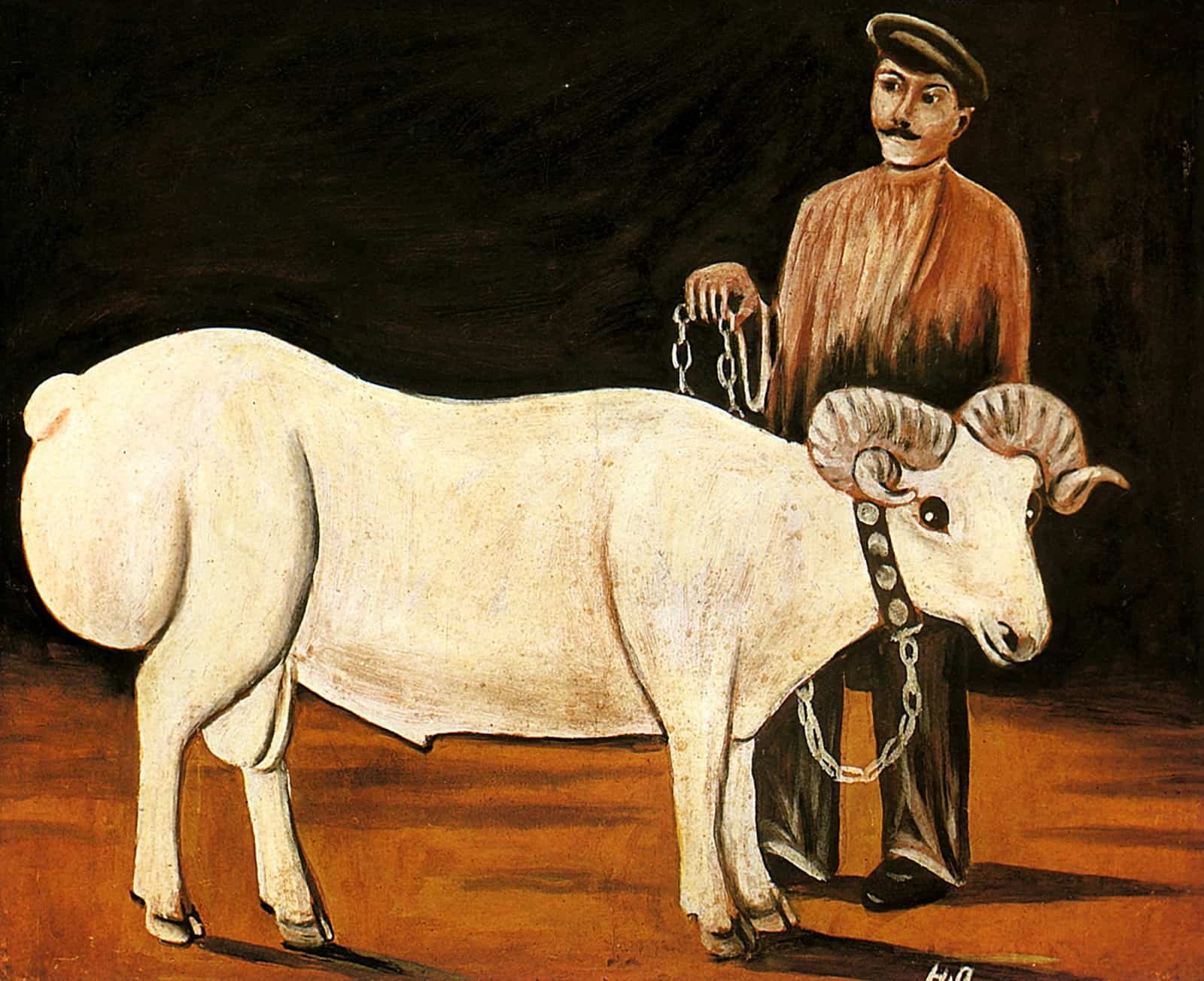 Нико Пиросмани коровы