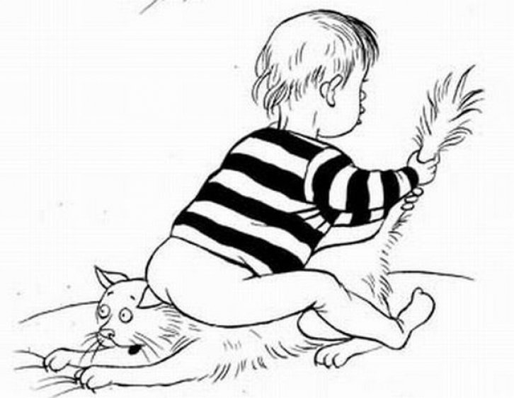 Как нарисовать кота дремота из 3. Дергать кота за хвост. Обижать животных. Ребенок тащит кота за хвост. Кот рисунок для детей.