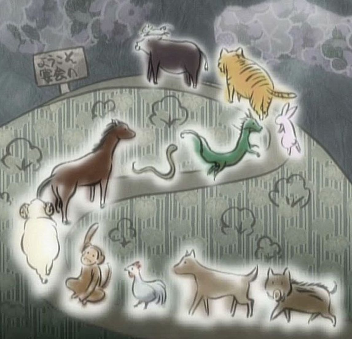 Легенда о 12 животных китайского календаря