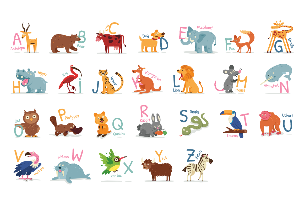 Животные по алфавиту для детей. Животные на английском по алфавиту. Алфавит английский животные. Буквы с изображением животных. Назови животное на б