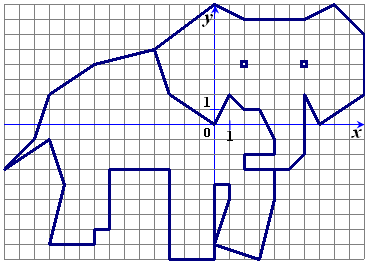 Слоник 2 координаты -6;-1