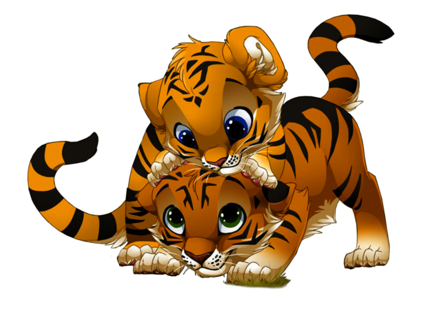 Картинки животных пнг. Мультяшные животные. Тигрята. Тигр мультяшный. Тигренок мультяшный.