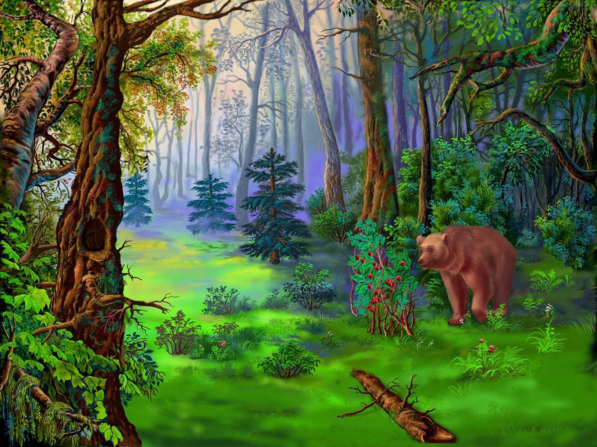 Рисунок леса