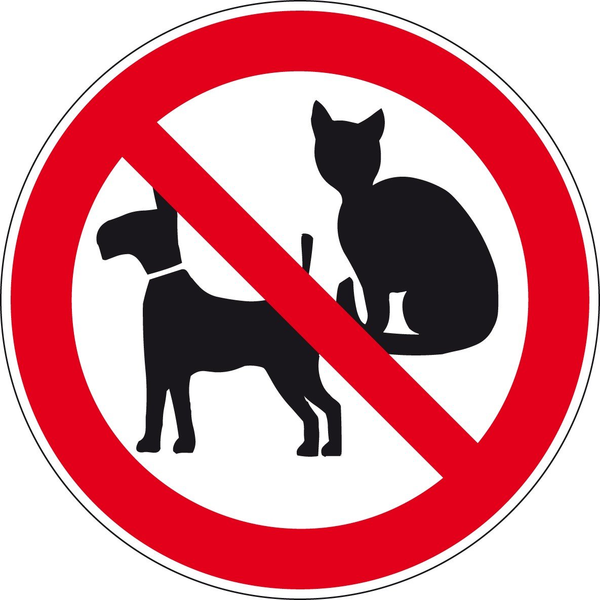 Животные запрещены