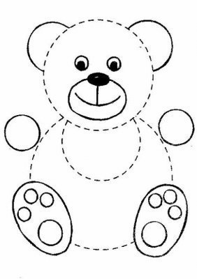 Рисование животных из кругов