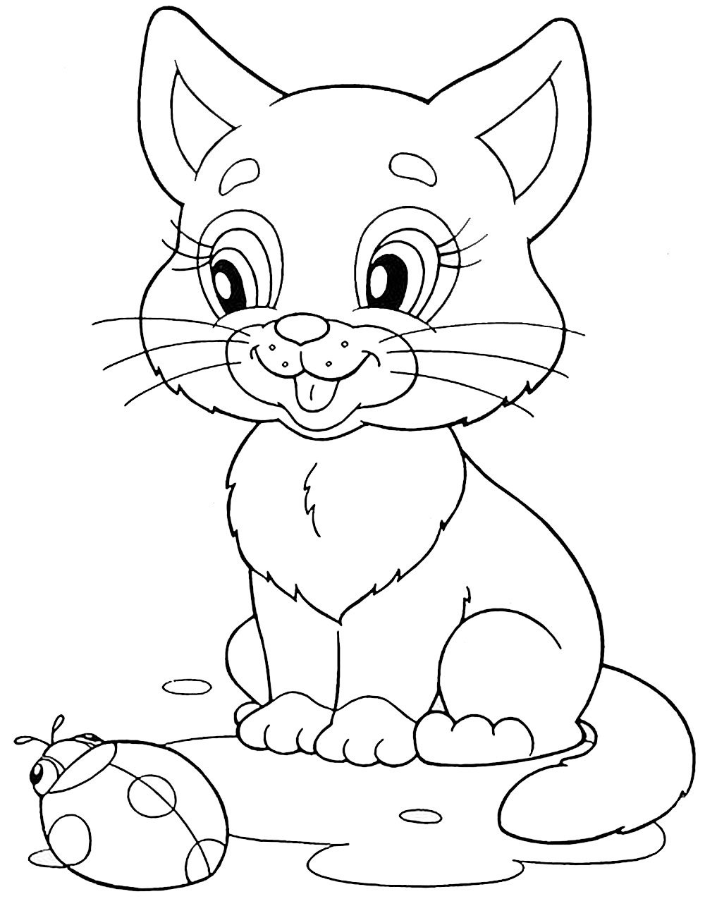 Рисунки животных для детей 5 лет