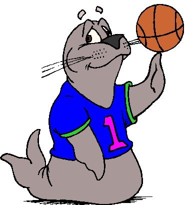 Мультяшные животные спортсмены