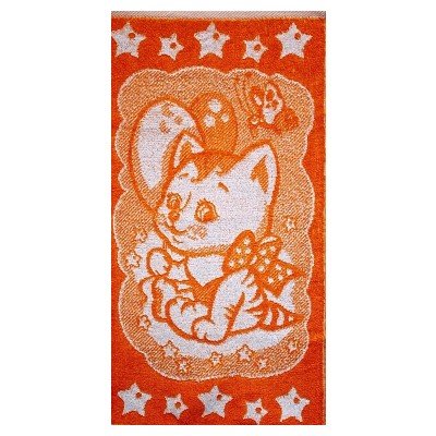Полотенце махровое с котом