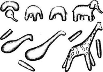 Приемы лепки для дошкольников