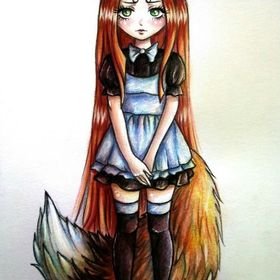 Лиса в виде человека