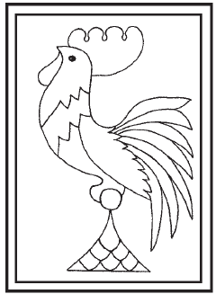 Сказка о золотом петушке Пушкин раскраска