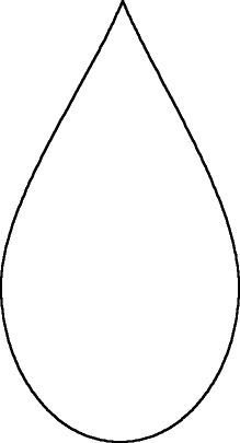 Трафарет листочки для цветов