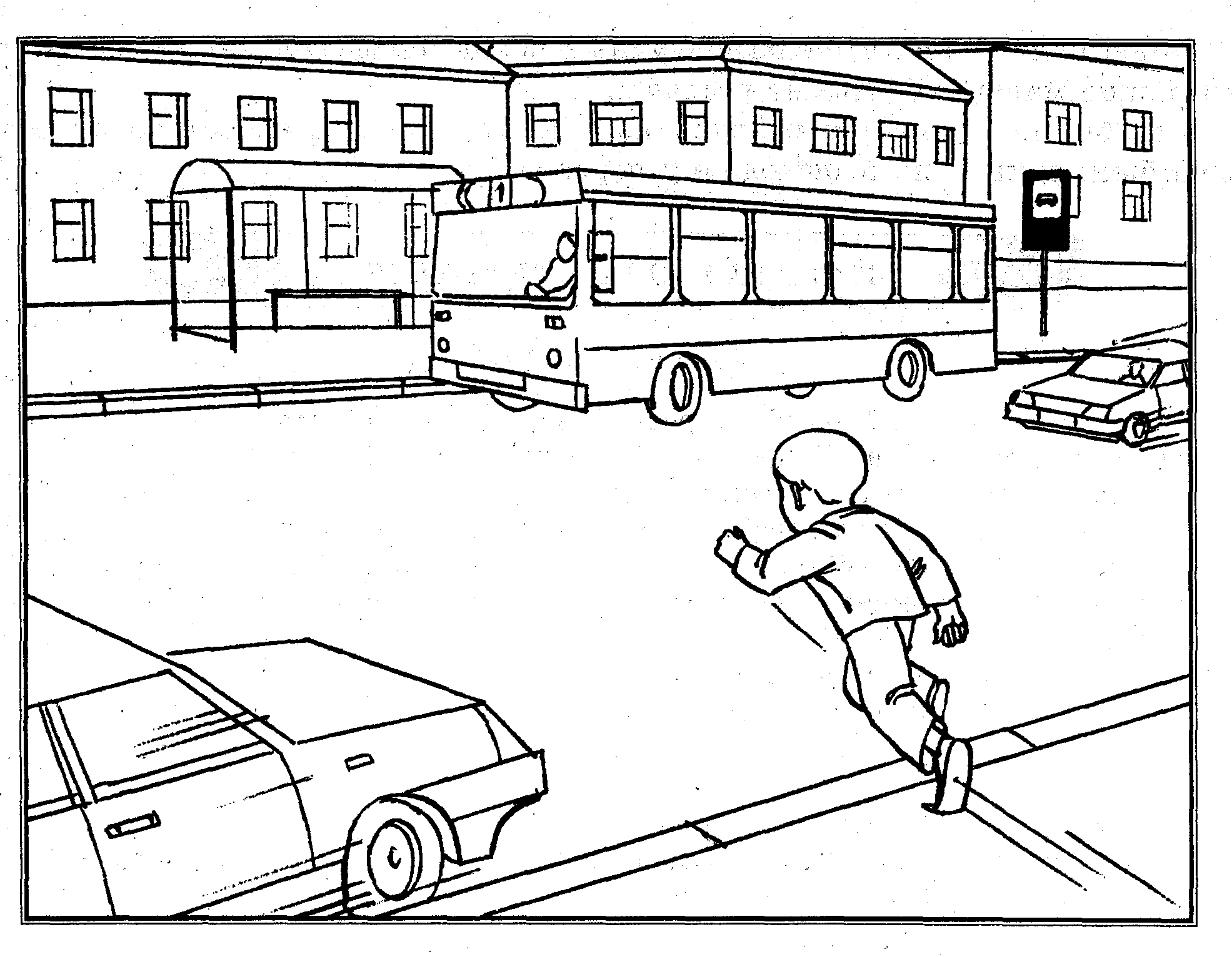 Раскраски по правилам дорожного движения