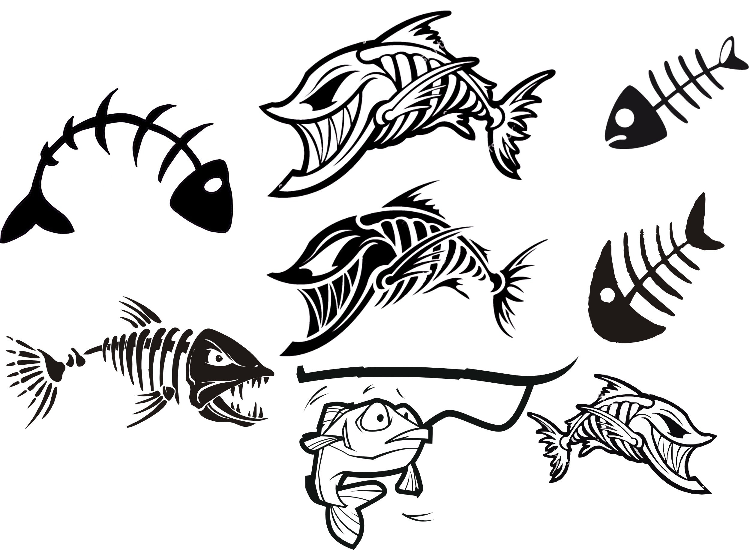 Орнамент рыбки