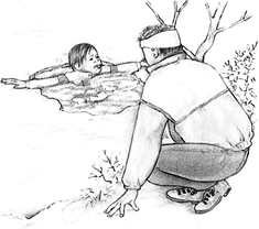 Раскраски спасение детей на льду