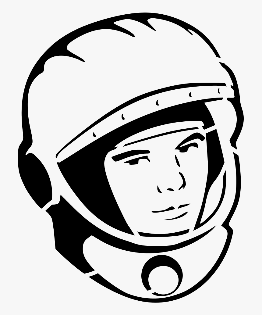 Шлем космонавта рисунок